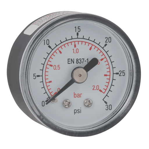 FT Pro - G50-16R ABS Pressure Gauge 50MM 0-16 Bar 1/8" Back Entry - pneumaticsystems