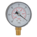 FT Pro - VG50-01C 1/4"BSPT 50MM Vacuum Bottom Connection Gauge - pneumaticsystems