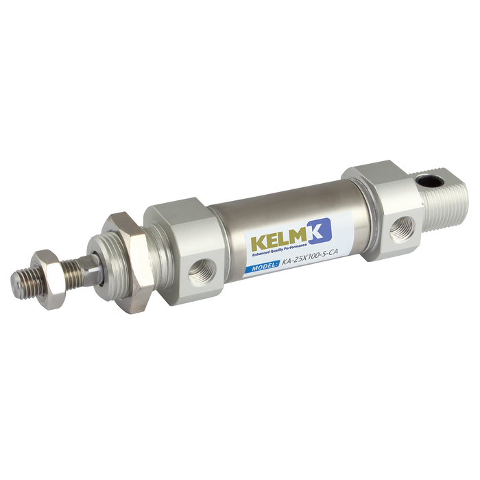 FT Pro - KA-10X40-S-CA 10MMØ X 40MM Magnetic Double Acting Cyl c/w SS Rod - pneumaticsystems