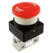 FT Pro - K3M3PL-05-R M5 3/2 Micro Palm Button Latching Valve - pneumaticsystems