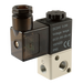 FT Pro - KCV1-06-C 1/8" BSPP 3/2 D. Actuator N/C Solenoid/Spring Valve - pneumaticsystems