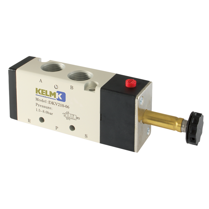 FT Pro - DKV310-10 5/2- 3/8" BSPP Solenoid/Spring - pneumaticsystems