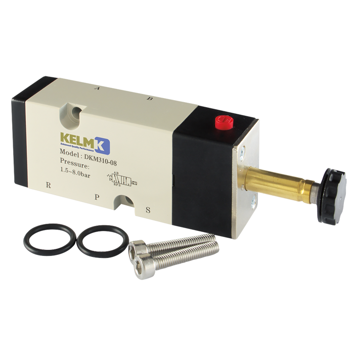 FT Pro - DKM310-10 5/2- 3/8" Namur Solenoid /Spring - pneumaticsystems
