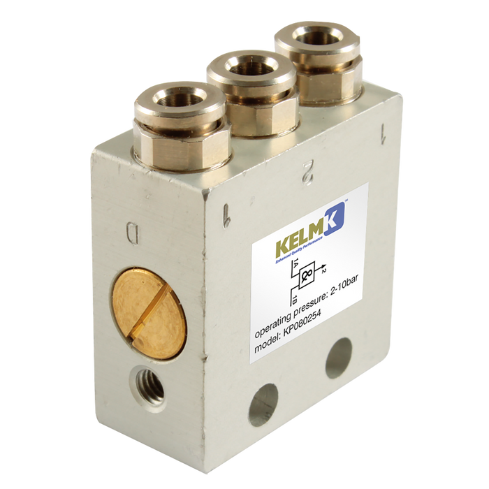 FT Pro - KP080254 4MM Push-In and Valve - pneumaticsystems