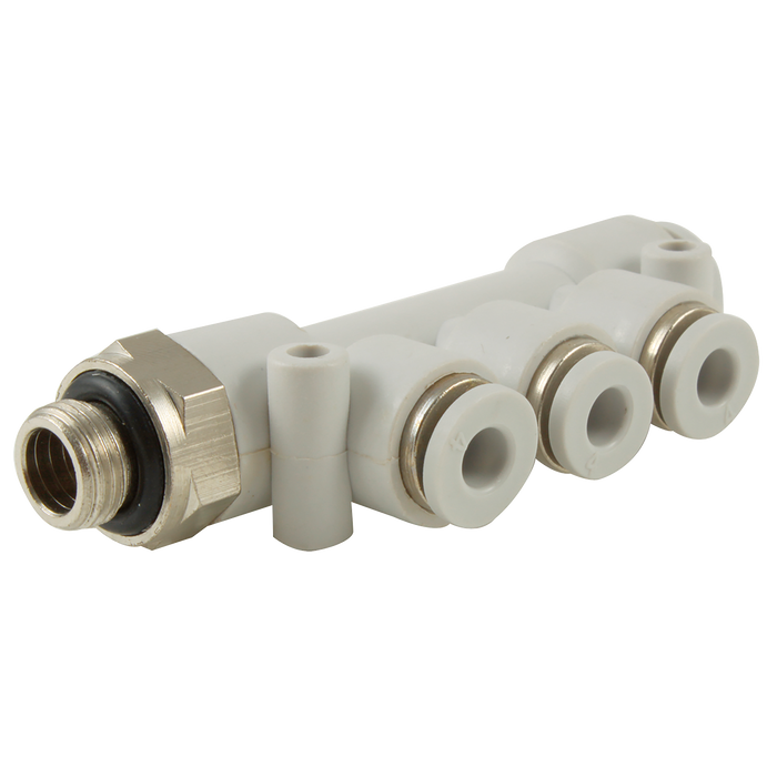 FT Pro - 2175-1097 6MM in 4MM Out X 3 X 1/8" BSPP - pneumaticsystems