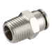 FT Pro - MPC10-02 10MM OD X 1/4" BSPT Male Stud - pneumaticsystems