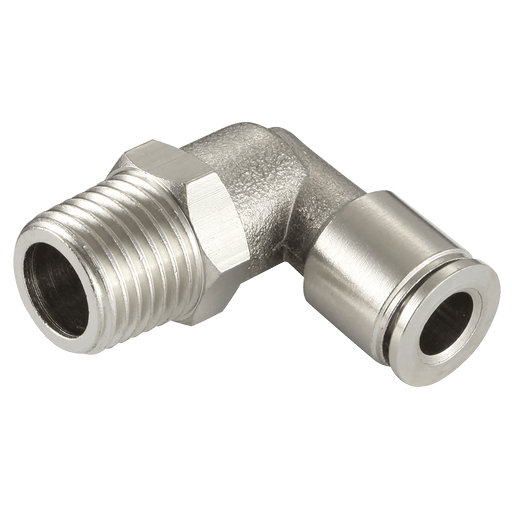 FT Pro - MPL8-01 8MM OD X 1/8" BSPT Male Stud Elbow - pneumaticsystems