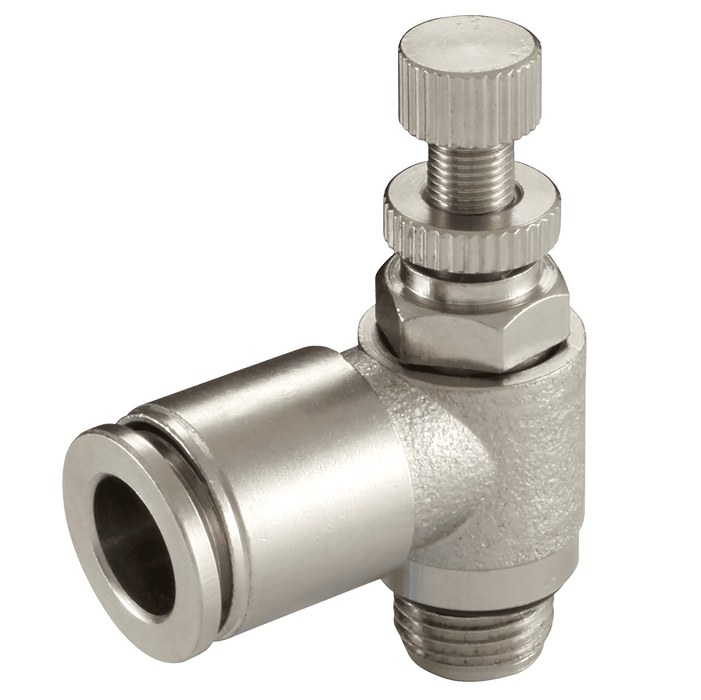 FT Pro - MNSE8-G03 3/8" BSPP Male X 8MM OD Speed Control Valve - pneumaticsystems