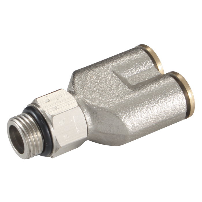 FT Pro - MPWT10-G02 1/4" BSPT X 10MM OD Male Stud Y Piece - pneumaticsystems