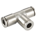 Pneumax 6mm Metal Equal Tee - pneumaticsystems