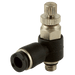 FT Pro - NSE03-M6C M6 Metric Male X 3MM OD Speed Control Valve - pneumaticsystems