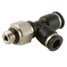 FT Pro - PST04-M5C M5 X 4MM Micro Male Stud Run Tee - pneumaticsystems