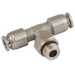 FT Pro - SSPB6-G02 6MM X 1/4" BSPP Male Tee - pneumaticsystems