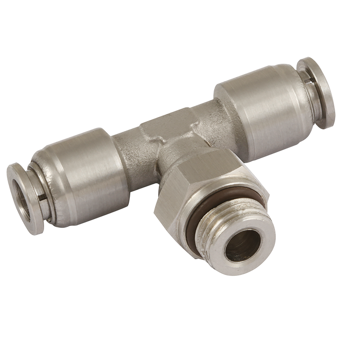 FT Pro - SSPB8-G01 8MM X 1/8" BSPP Male Tee - pneumaticsystems