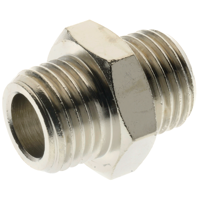 FT Pro - DN13/13 1/4" BSPP Male Straight Hex Nipple - pneumaticsystems