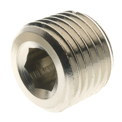 FT Pro - 3025-1 1" BSPT Male Allen Key Plug - pneumaticsystems