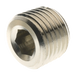 FT Pro - 3025-1 1" BSPT Male Allen Key Plug - pneumaticsystems