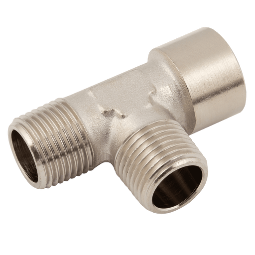 FT Pro - TD33 1" BSPT Male X 1" BSPT Female Equal Tee - pneumaticsystems