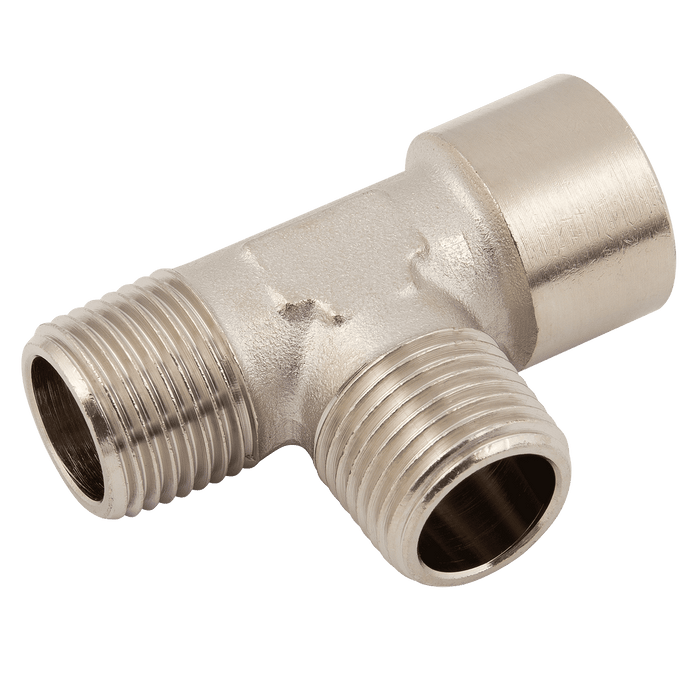 FT Pro - TD33 1" BSPT Male X 1" BSPT Female Equal Tee - pneumaticsystems