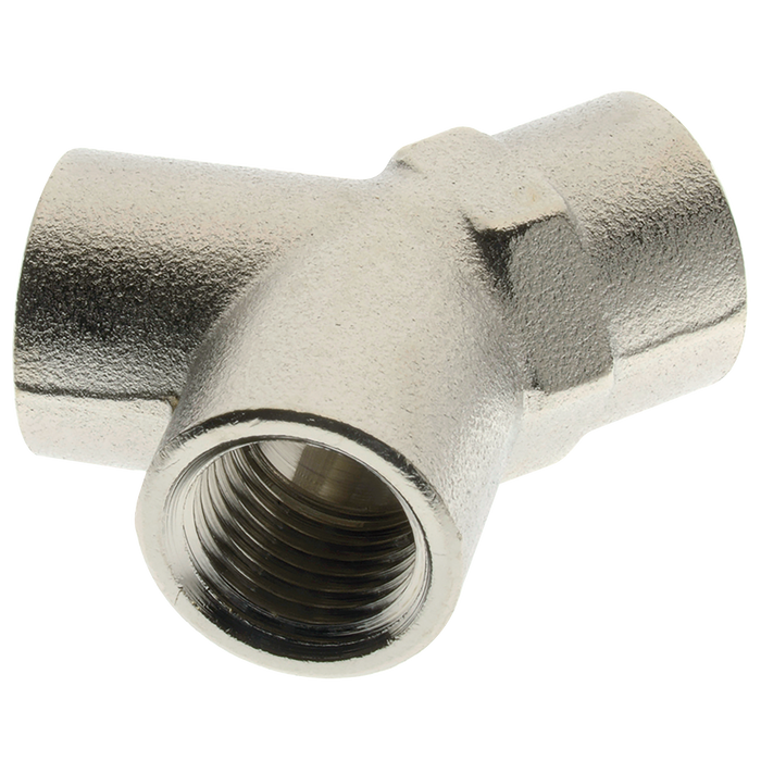 FT Pro - ZO-17 3/8" BSPP Female Equal Y Connector - pneumaticsystems