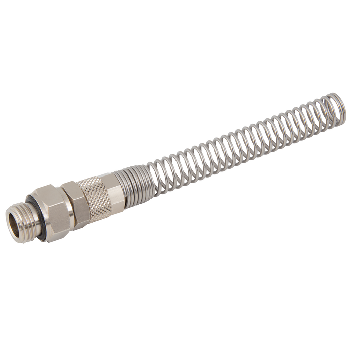 FT Pro - E1Y-10/6.5-1/4 10/6.5 X 1/4" BSPPM Swivel Spring Guard - pneumaticsystems