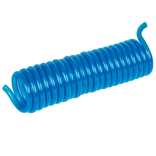 FT Pro - PUC6/1CB 6MM OD X 4MM ID 1M Polyurethane Coil Hose Crystal Blue - pneumaticsystems