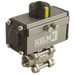 FT Pro - 2184-0052 4" BSPP SS 3 Pc DA Aluminium ACTU B.VALVE - pneumaticsystems