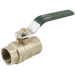 FT Pro - 2046-1729 3/4" BSP Brass Ball Valve Green Steel Long Handle - pneumaticsystems