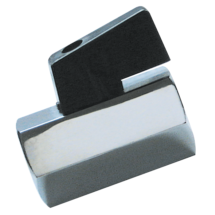 FT Pro - MBV18S 1/8" BSPF Brass Chrome Finish Mini Ball Valve - pneumaticsystems