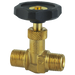 FT Pro - EVMM-14 1/4" BSPT Equal Male Brass Needle Valve - pneumaticsystems