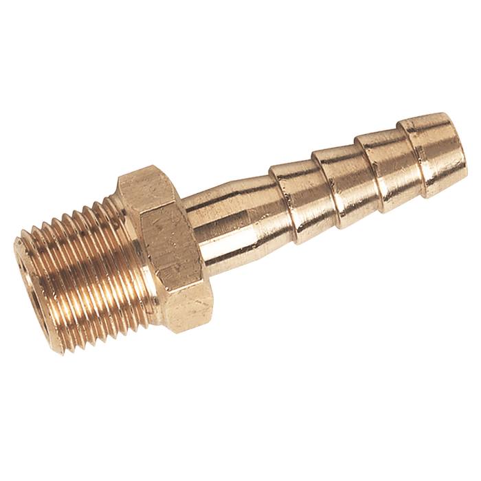 FT Pro - GT60/58K 3" BSPT Male Straight Hose Tails, Brass - pneumaticsystems
