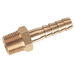 FT Pro - GT60/58K 3" BSPT Male Straight Hose Tails, Brass - pneumaticsystems