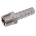FT Pro - GT26/13KNP 3/4" BSPT Male Straight Hose Tails, Nickel Plated Brass - pneumaticsystems