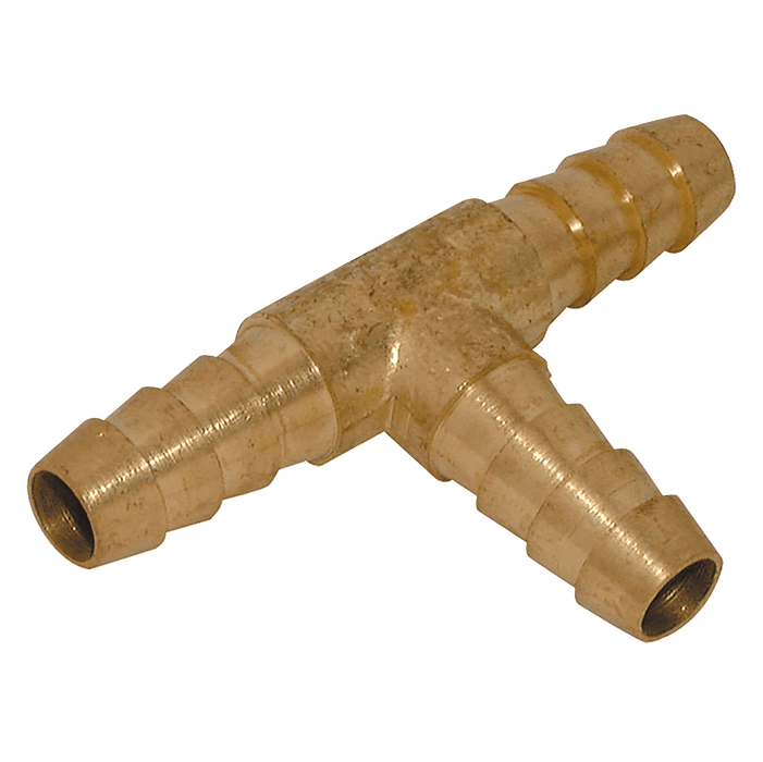 FT Pro - THT-5 05MM ID Brass Equal Hose Tail Tee - pneumaticsystems