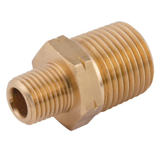 FT Pro - 2018-2481 1/8" NPT Male X 1/4" NPT Male Unequal Adaptor - pneumaticsystems