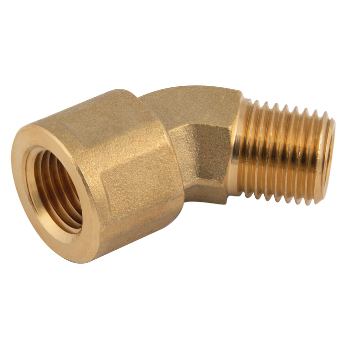 FT Pro - UP11-18 1/8" BSPT Male X 1/8" BSPP Female 45° Equal Elbow - pneumaticsystems