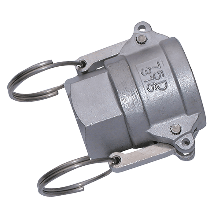 FT Pro - D114-SS-NPT 1.1/4" NPT Female Coupler Type D SS - pneumaticsystems