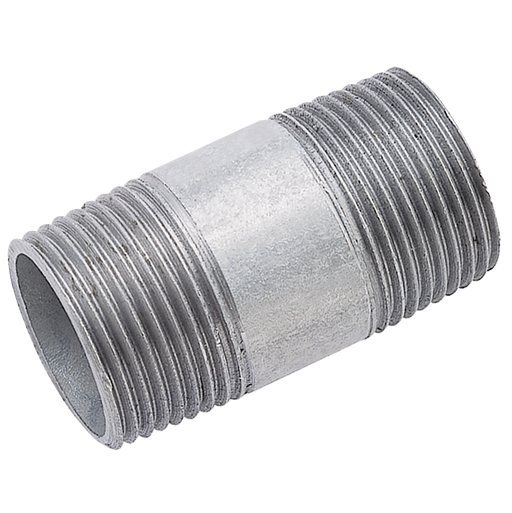 FT Pro - MIB-2X100 2" BSPT X 100MM Barrel Nipple Galvanised - pneumaticsystems