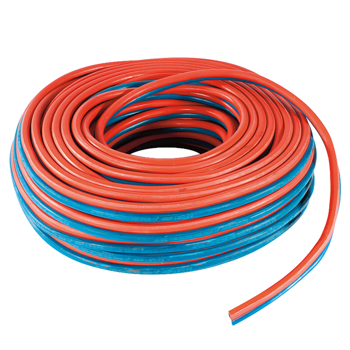 FT Pro - GWH-1/4-50-TWIN 1/4" Blue Ox/Red Actuator Twin Hose 50M - pneumaticsystems