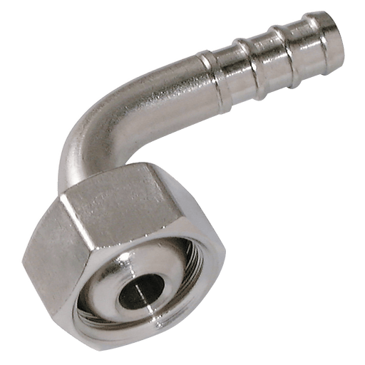 FT Pro - FON3/4-16 16MM ID Hose X 3/4" 90° Elbow Cone Brass - pneumaticsystems