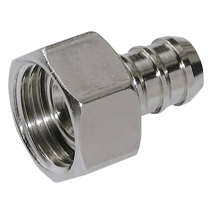 FT Pro - FP3/8-13BX 13MM ID X 3/8" BSPP Female H/T F/FC Brass N/P - pneumaticsystems