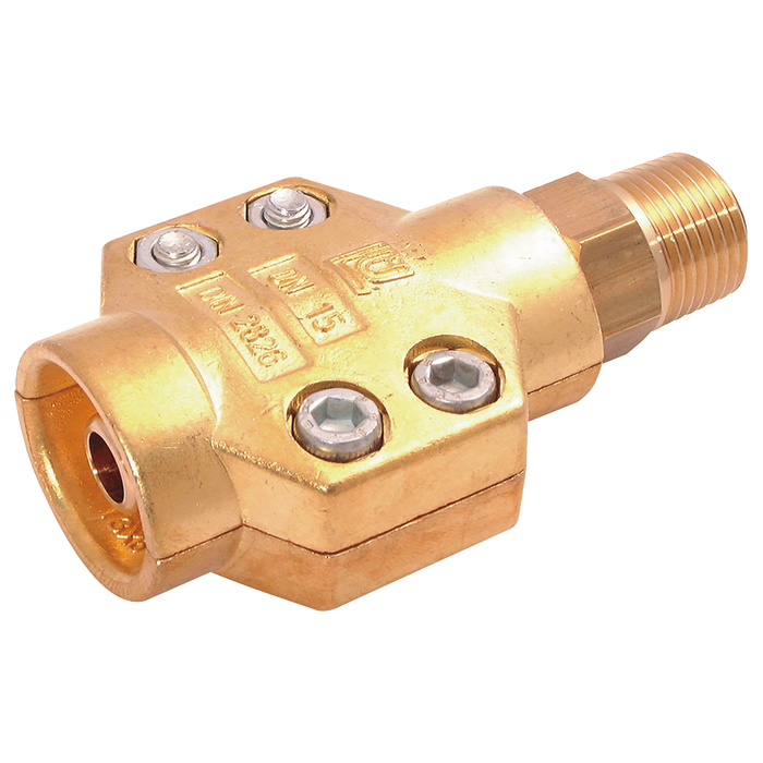 FT Pro - DAK12-13MS 1/2" Male Brass Steam Clamp and Coupling - pneumaticsystems