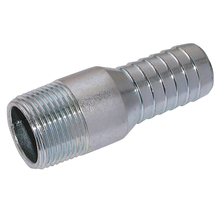 FT Pro - CNS-114 1.1/4" BSPT Steel Combi Nipple Plated - pneumaticsystems