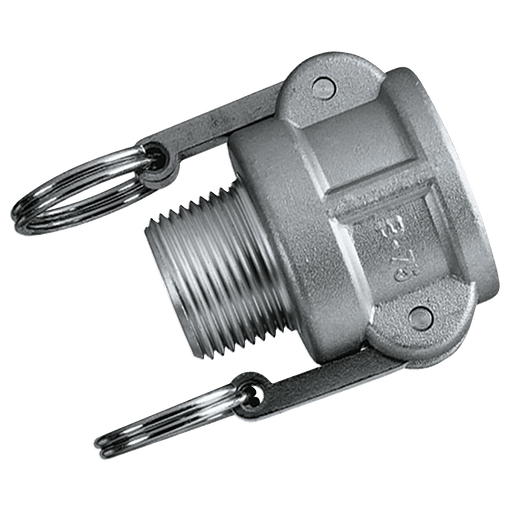 FT Pro - B212-AU-NPT 2.1/2" NPT Male Coupler Type B Aluminium - pneumaticsystems