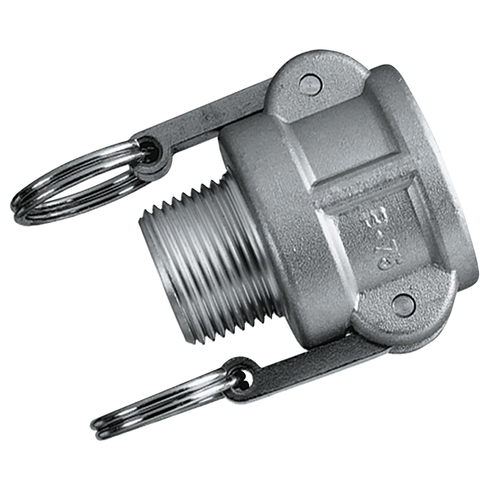 FT Pro - B112-AU 1.1/2" BSPT Male Camlock Type B Aluminium - pneumaticsystems