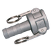 FT Pro - C4-AU 4" ID Hose Camlock Type C Aluminium - pneumaticsystems