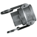 FT Pro - D34-AU Camlock 3/4" BSPP Female Coupler "D" Aluminium - pneumaticsystems