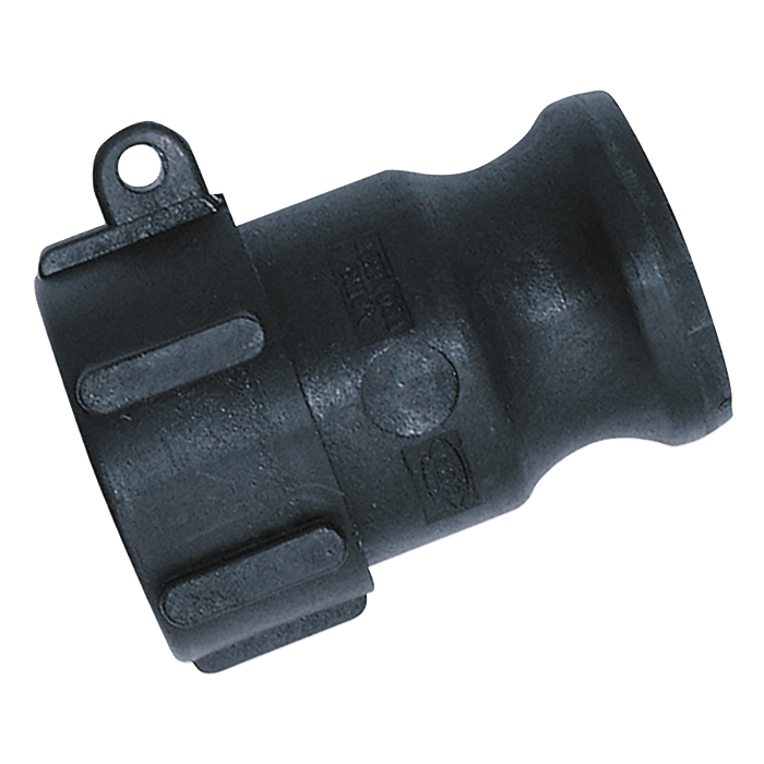 FT Pro - A4-PP-NPT 4" NPT Female Plug Type A Polypropylene - pneumaticsystems