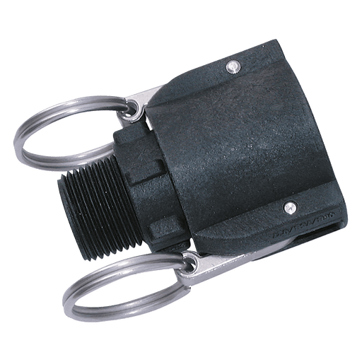 FT Pro - B4-PP-NPT 4" NPT Male Camlock Type B Polyprop - pneumaticsystems