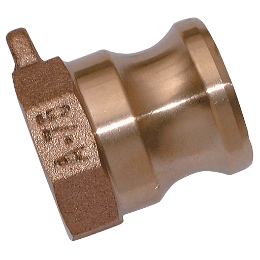 FT Pro - A34-BR-NPT 3/4" NPT Female Plug Type A Brass - pneumaticsystems